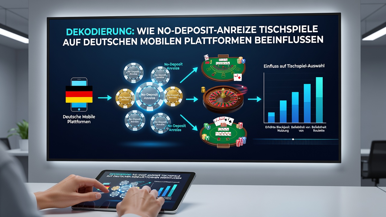 Analyse von Spielertrends bei Tischspielen auf deutschen Mobilgeräten mit No-Deposit-Anreizen