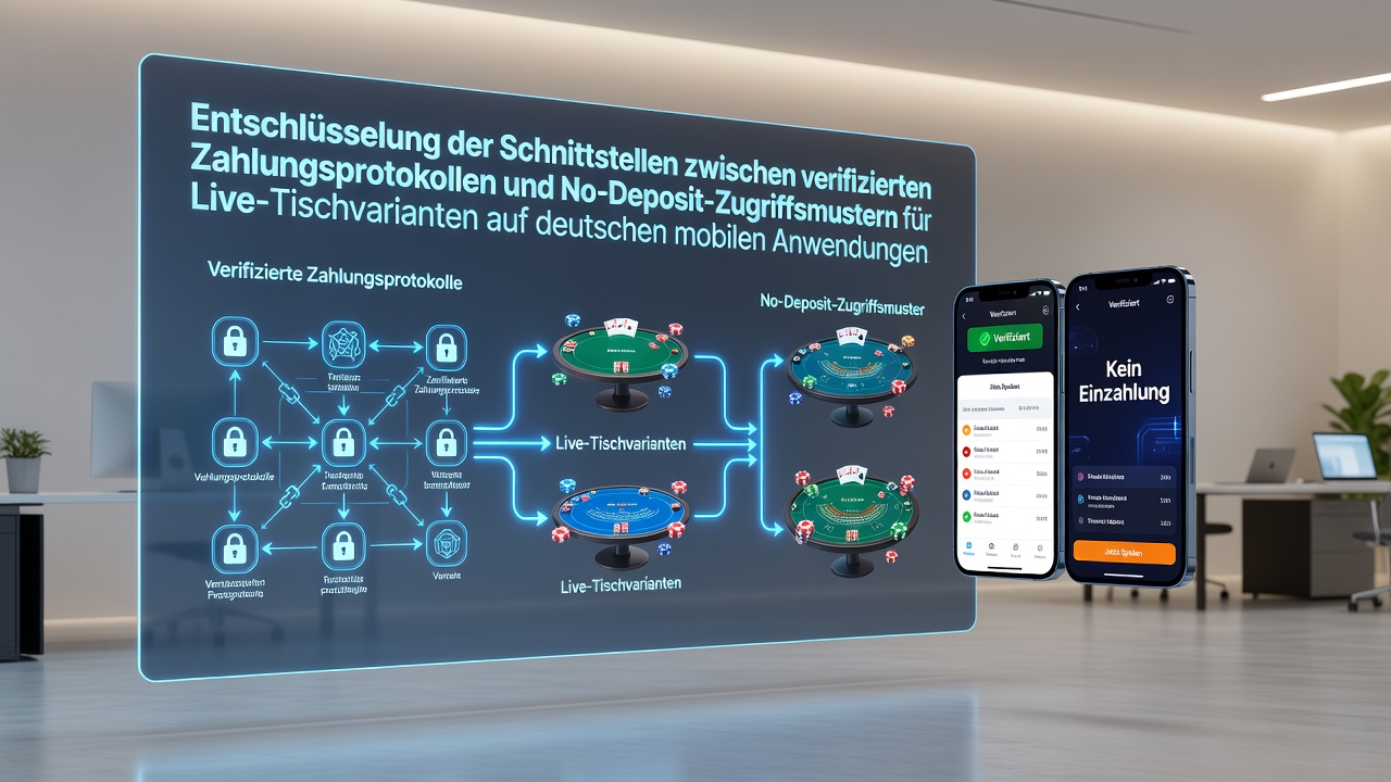 Darstellung der Schnittstellen zwischen Zahlungsprotokollen und No-Deposit-Zugängen in mobilen Casino-Apps