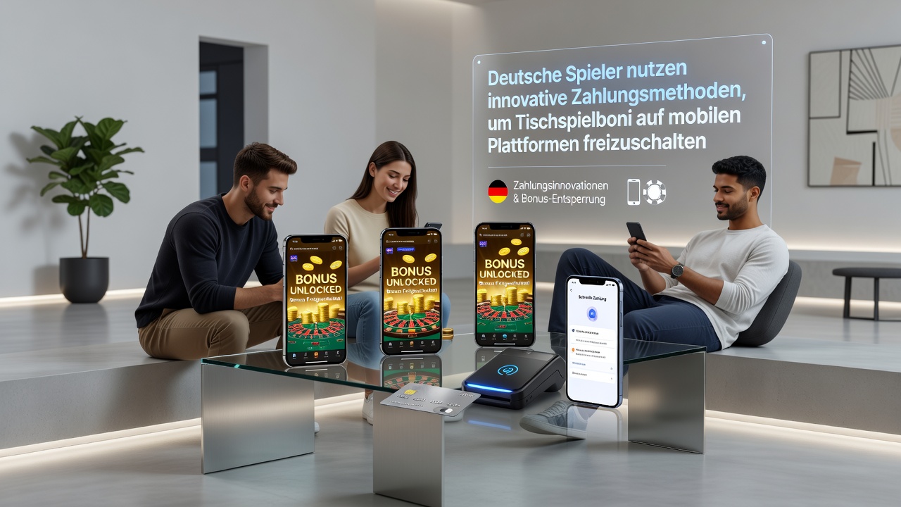 Mobile Integration von Zahlungsmethoden für Table-Game-Boni in deutschen Casinos