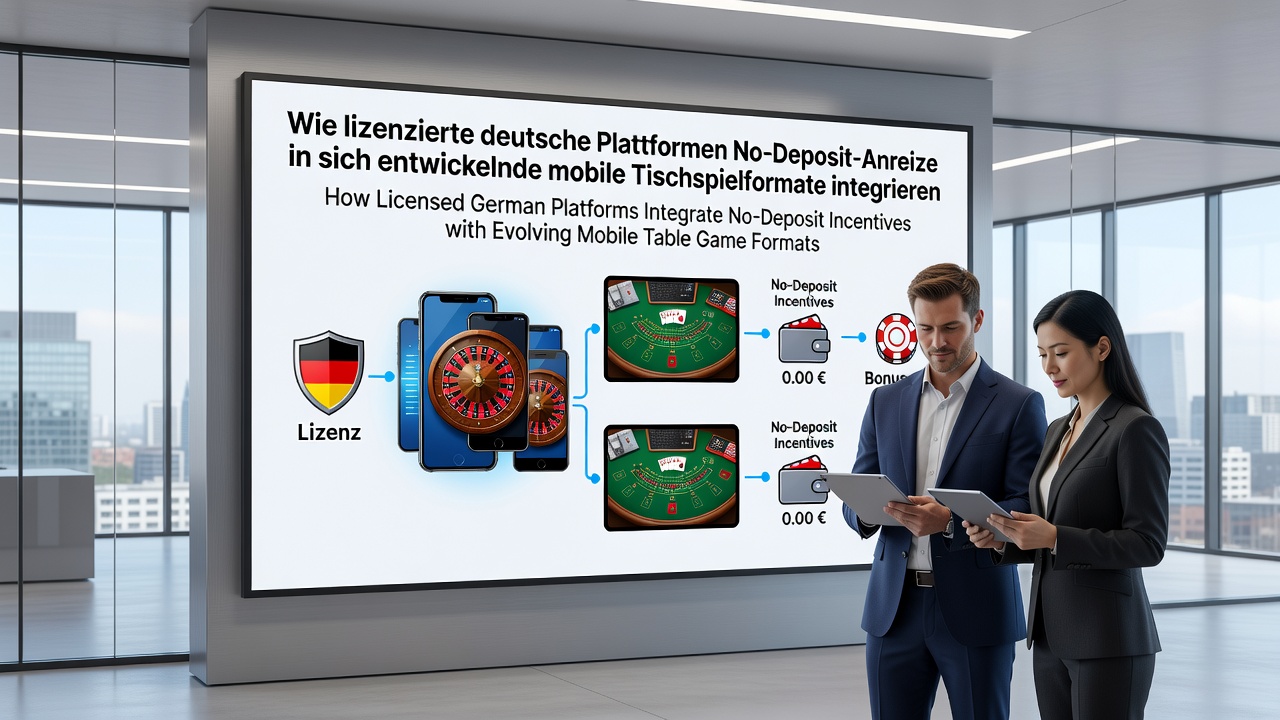 Integration von No-Deposit-Incentives in mobile Live-Tischspiele