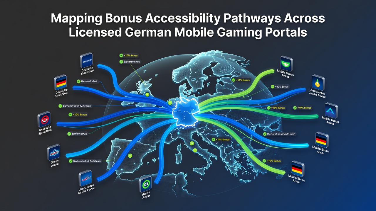 Übersicht über mobile Bonus-Zugangswege auf deutschen Gaming-Portalen