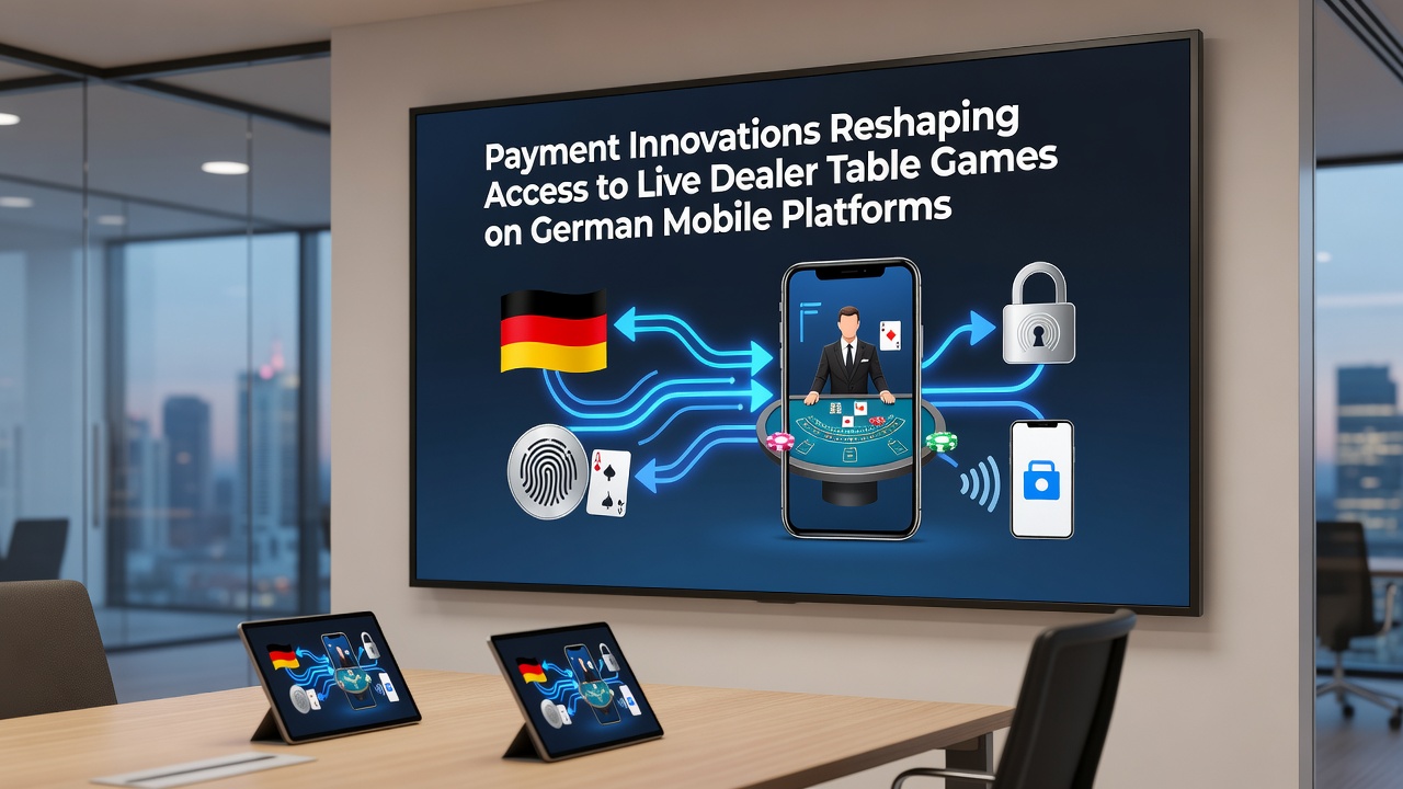 Mobile Zahlungssysteme für Live-Dealer-Tischspiele in Deutschland