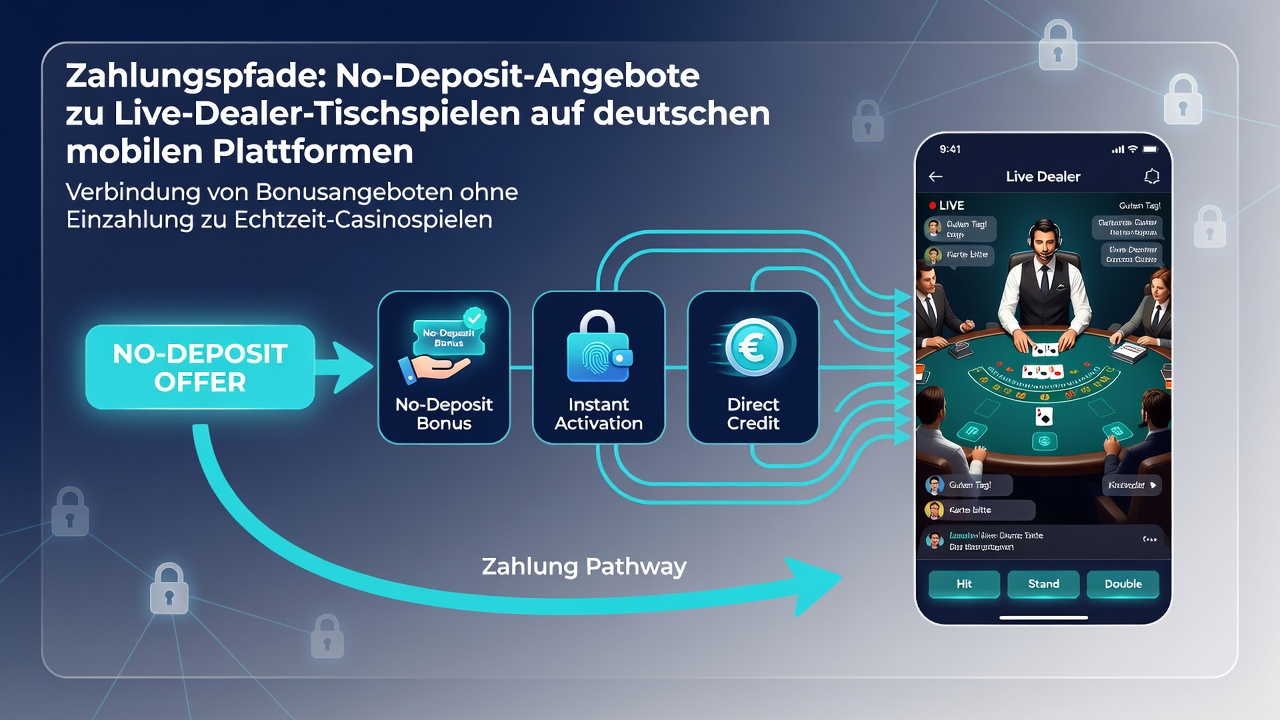 Mobile Schnittstellen für Live-Dealer und Zahlungsverarbeitung