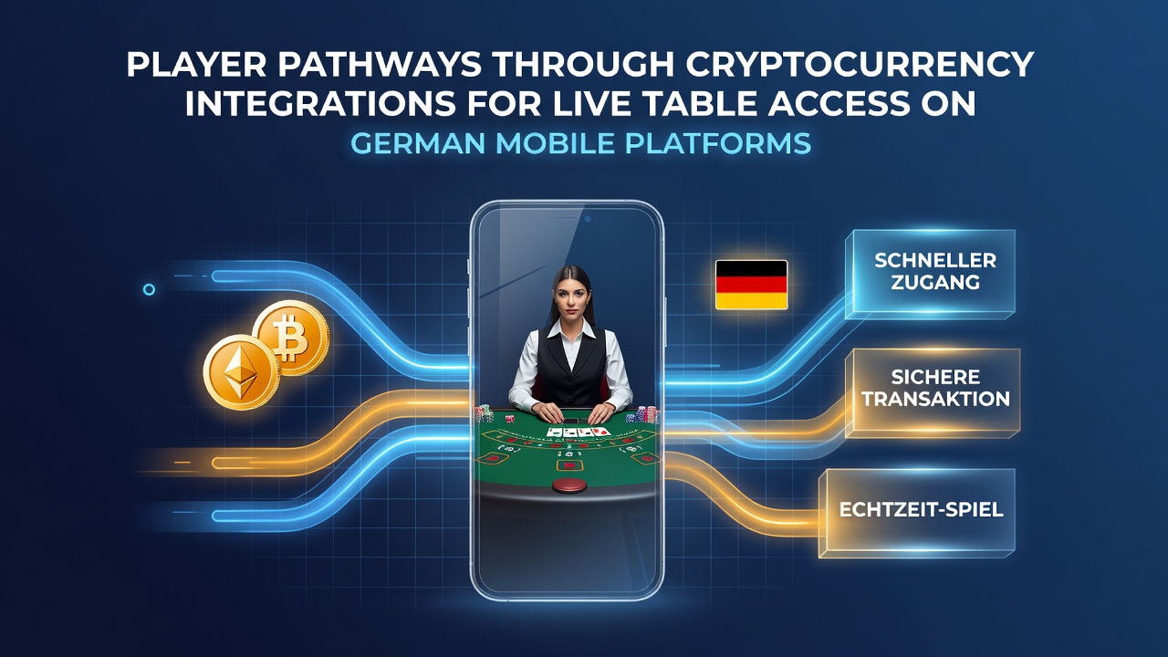 Mobile Integration von Kryptowährungen für Live-Dealer-Tische in Deutschland