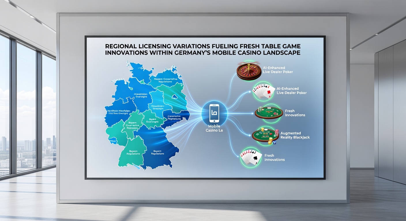 Innovationen bei mobilen Tischspielen durch regionale Lizenzen in Deutschland