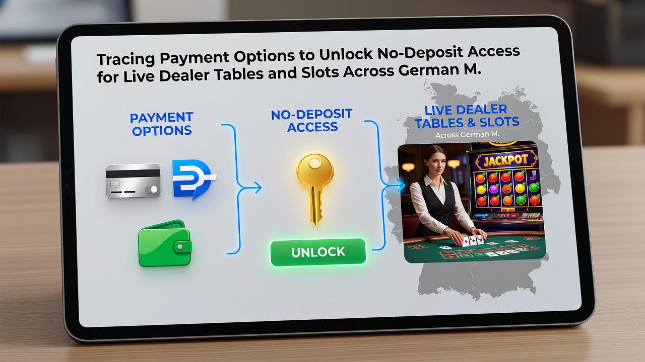 Darstellung mobiler Zahlungsverfolgung für No-Deposit-Zugänge bei Live-Dealer-Spielen in Deutschland