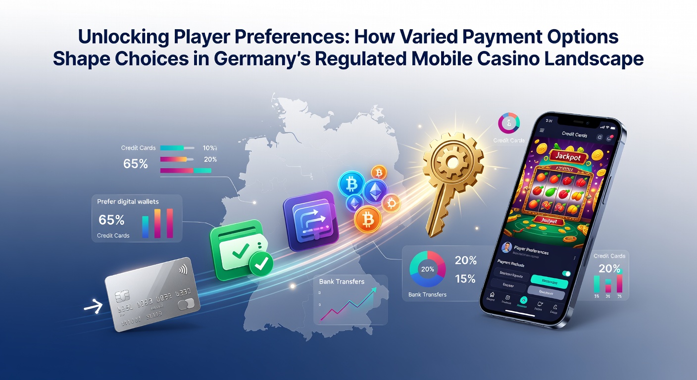 Überblick über Zahlungsoptionen in deutschen mobilen Casinos mit Fokus auf regulierte Anbieter und Nutzerpräferenzen
